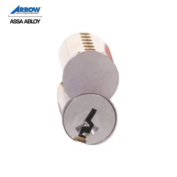 Arrow - 100CRP-UCX1C - SFIC Core 6 Pins - Arrow Keyway 1C - Uncombinated - 26D (Satin Chrome) Online now - Image 2