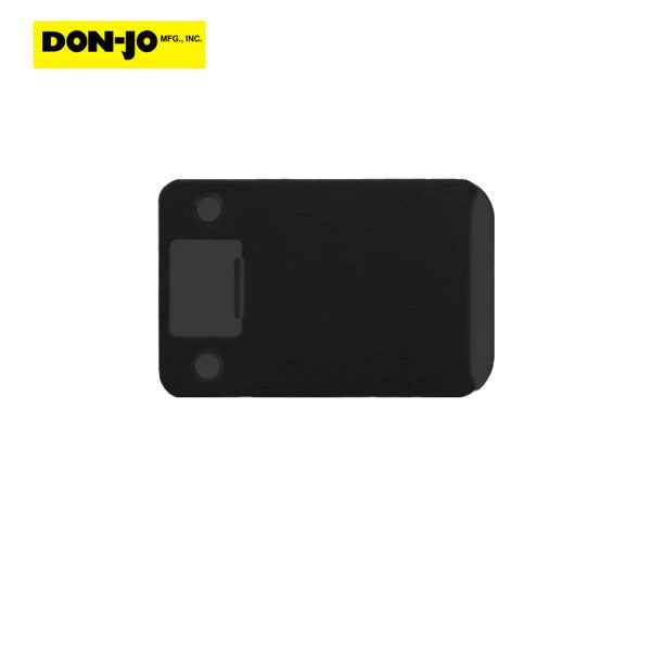 Don-Jo - 9103-622 - Extended Lip Strike 3 Width and 2-1 4 Height - 622 (Flat Black Coated) Online now - Image 2