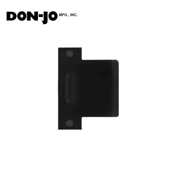 Don-Jo - DEST-102-622 - Extended Lip Dimple ASA Strike 18 Gauge Steel and 4-7 8 Height - 622 (Flat Black Coated) Sale - Image 2