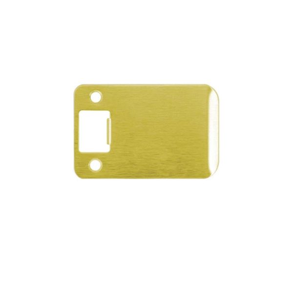 Don-Jo - 9103-605 - Extended Lip Strike 3 Width and 2-1 4 Height - 605 (Bright Brass Finish) Supply