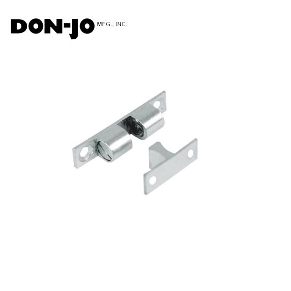 Don-Jo - 1718-625 - Friction Catch with 1-7 8 Length and 3 8 Width - 625 (Bright Chromium Plated) For Sale - Image 2