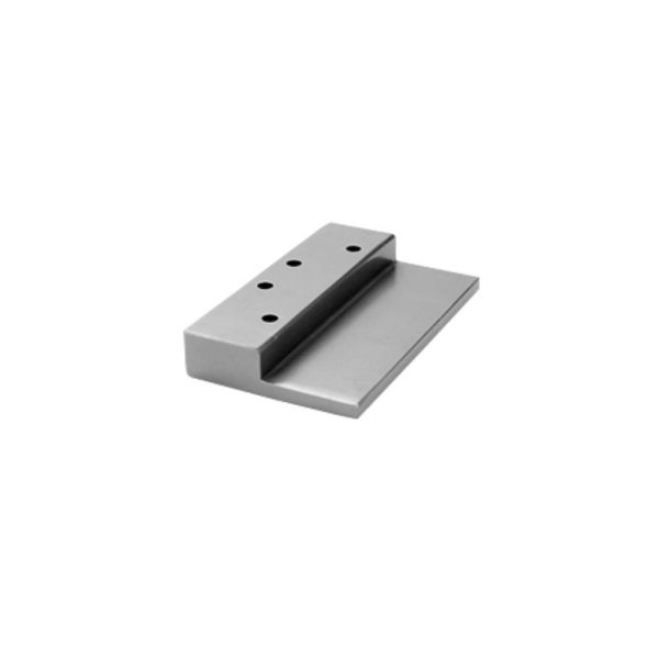 Don-Jo - 2050 - Mounting Bracket for Stop Mounted Hardware - 628 (Satin Aluminum Clear Anodized Finish) on Sale