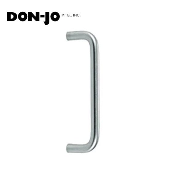 Don-Jo - 16-628 - Door Pull with 8 CTC and ANSI: J401 - 628 (Satin Aluminum Clear Anodized Finish) Discount - Image 2