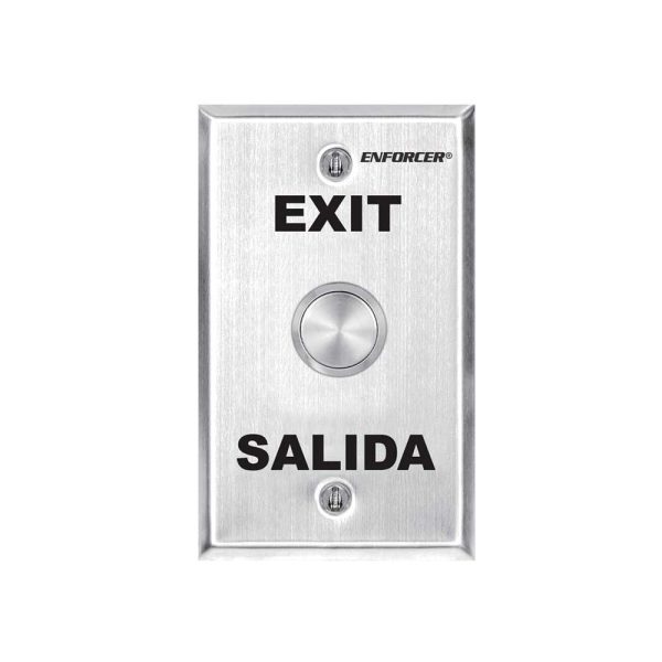 SECO-LARM SD-7204SGEX1Q Vandal-Resistant RTE Wall Plate - Single-gang For Discount