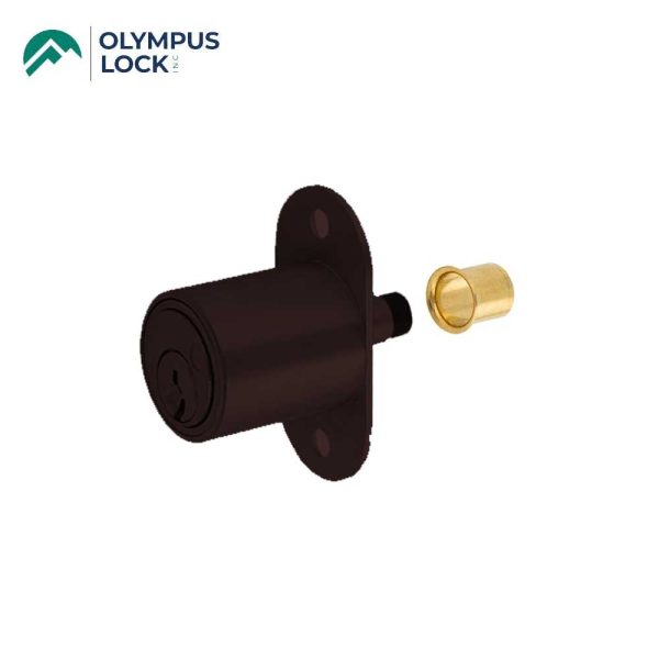 OLYMPUS LOCK - 300SD - Sliding Door Plunger Lock - 1 Inch Cylinder Length - 7 8 Inch Thickness - Optional Keying - Optional Color on Sale - Image 4