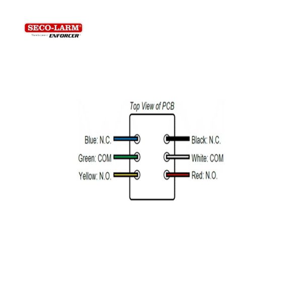 SECO-LARM SD-72081-6MQ Mortise Cylinder Key Switch - Momentary Discount - Image 3