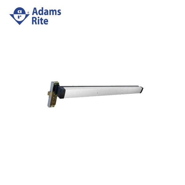 Adams Rite - 8410-47142 - Narrow Stile Mortise Exit Device with 1-1 2 backset and 42 Length - RHR - 628 (Satin Aluminum Clear Anodized Finish) For Sale - Image 2