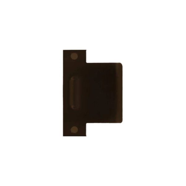 Don-Jo - DEST-102-DU - Extended Lip Dimple ASA Strike 18 Gauge Steel and 4-7 8 Height - DU (Duronodic Brown Coated) Discount