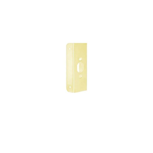 Don-Jo - 20-AB-FE - Wrap Around Plate 22 Gauge Steel 4-1 2 Height and 1 Width - AB (Satin Brass Finish-609) Sale