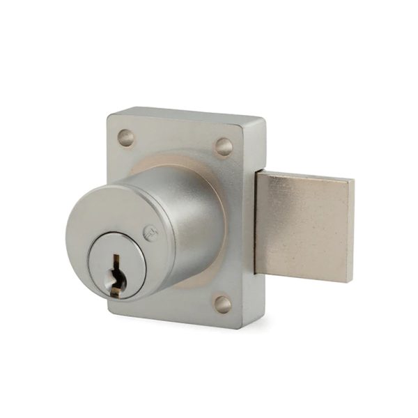 OLYMPUS LOCK - 700KL - Cabinet Deadbolt Door Lock - Key-Retaining - Schlage C Keyway - S Series - Optional Cylinder length - Optional Keying - Optional Handed - US26D (Satin Chrome-626) Online Sale