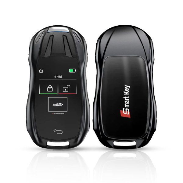 F828 Universal Modified Remote Smart Car Key LCD Screen Keyless Entry (Korean English) Online