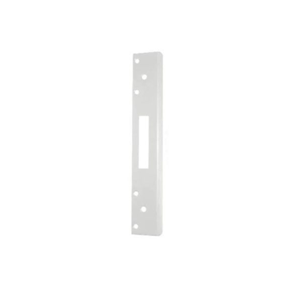 Don-Jo - FL-208WM-WH - Single Hole Security Strike 13 Gauge Steel 8 Height and 1-3 4 Width - WH (White Coated Finish) Cheap