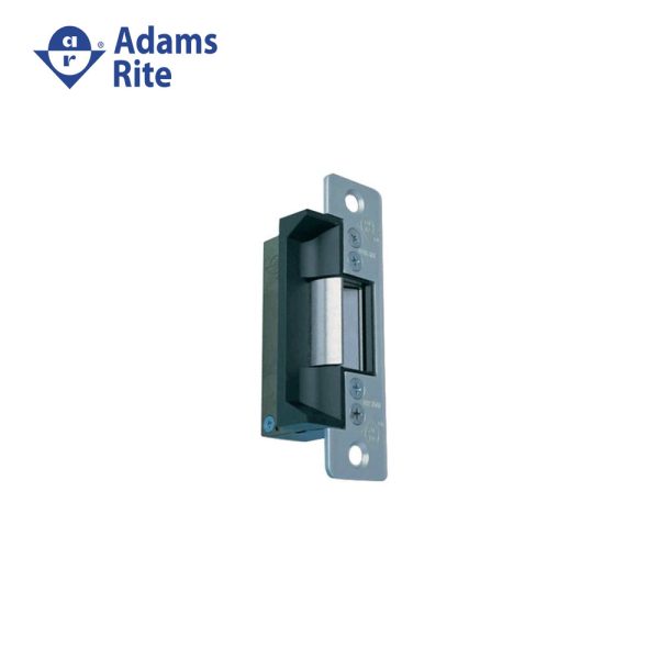 Adams Rite - 7140-510 - Door Electric Strike Standard Fail Secure and 4-7 8 X 1-1 4 Flat Faceplate with Square Corners - 24VDC - 628 (Satin Aluminum Clear Anodized Finish) Sale - Image 2