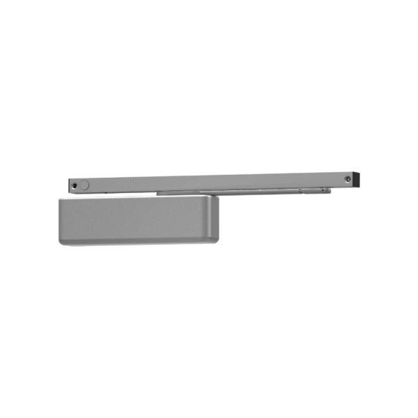 LCN - 4040SE-120VAL - Surface Door Closer - Slide Track Arm Standard With Hold Open - Adjustable Size 1-4 - Plastic Cover - Aluminum Painted - 120V (Grade 1) Discount