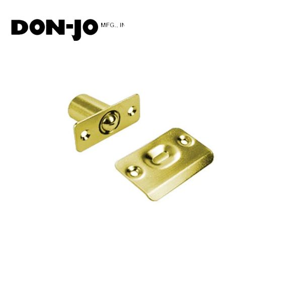 Don-Jo - 1714-605 - Ball Latches with 2-1 4 Length and 1 Width - 605 (Bright Brass Finish) on Sale - Image 2