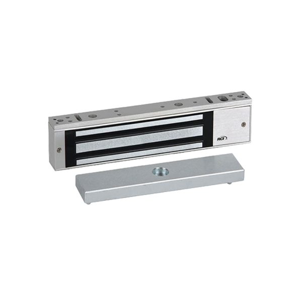 RCI 8371-28 - MiniMag Electromagnetic Lock for Single Door - 28 (Brushed Aluminum-689) Supply