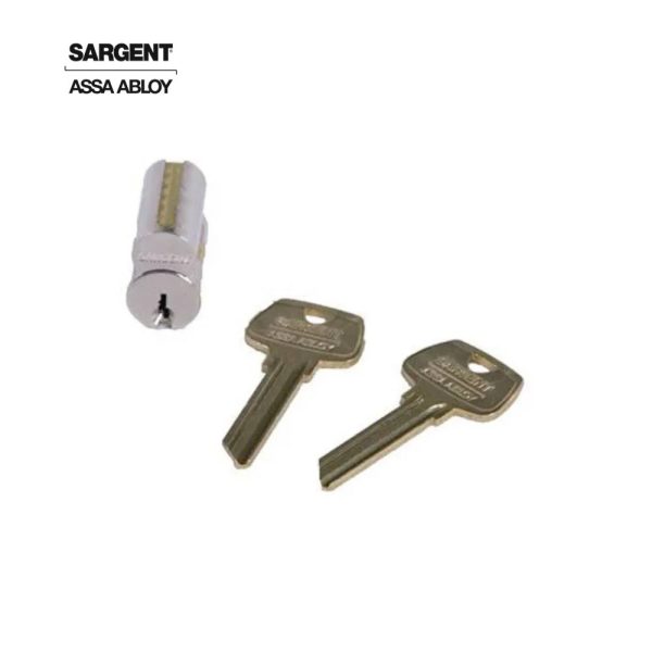 Sargent - 6300-LA-15-KD - LFIC Core - LA Keyway - Keyed Different - Satin Nickel For Cheap - Image 2