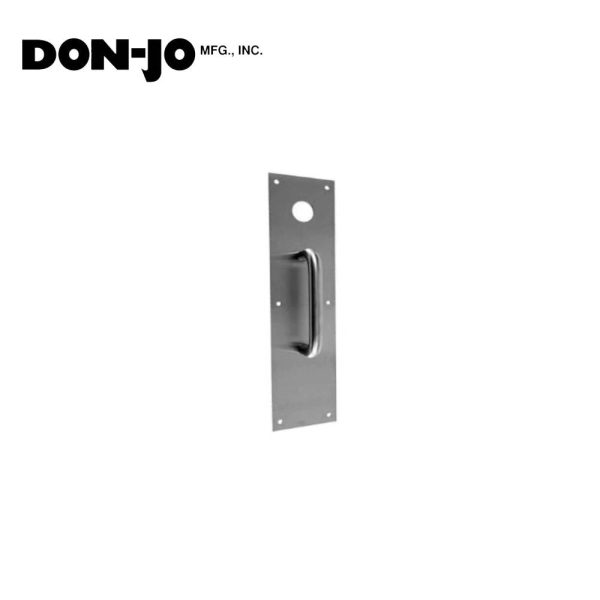 Don-Jo - CFL7115-628 - Pull Plate - 628 (Satin Aluminum Clear Anodized Finish) For Discount - Image 2