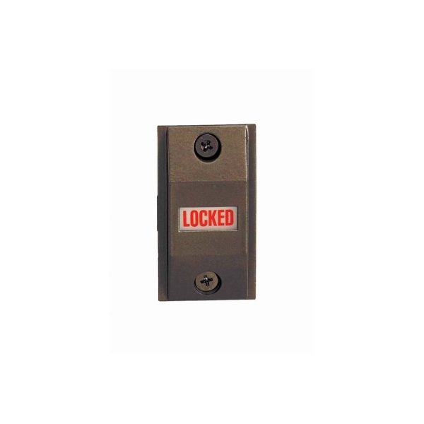 Adams Rite - 4089-00-121 - Exit Indicator for Standard 1-3 4 Door - 121 (Dark Bronze Ritecoat Paint) Fashion