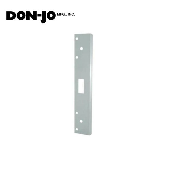 Don-Jo - FL-208N-SL - Single Hole Security Strike 13 Gauge Steel 8 Height and 1-3 8 Width - SL (Aluminum Painted Finish-689) Fashion - Image 2