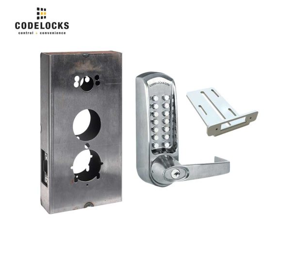 Codelocks CL610 Mechanical, Heavy Duty, Grade 2, Optional Finish, Tubular Latchbolt Gate Box Kit Discount - Image 2