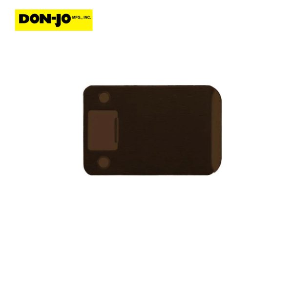 Don-Jo - 9103-DU-RC - Extended Lip Strike with 3 Width and 2-1 4 Height - DU (Duronodic Brown Coated) For Sale - Image 2