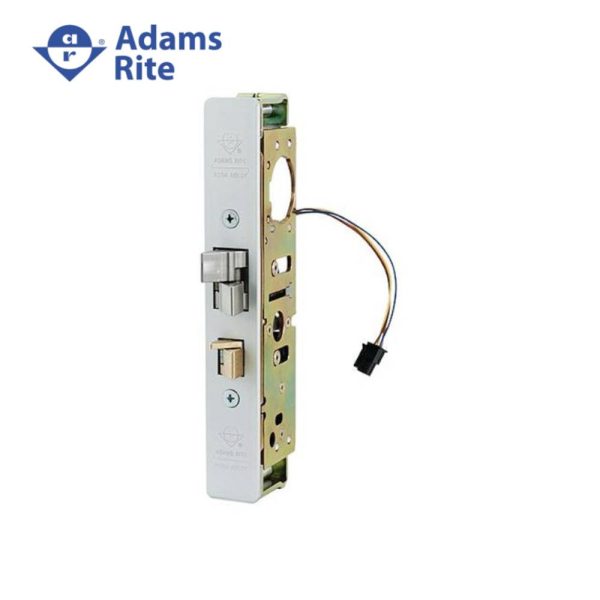 Adams Rite - 4300-20-101-628 - Steel Hawk Electrified Deadlatch with 31 32 Backset and Surface Strike - 628 (Satin Aluminum Clear Anodized Finish) For Cheap - Image 2