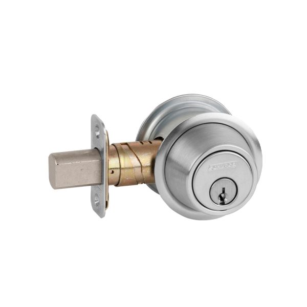 Schlage - B563P Double Cylinder Classroom Deadbolt - Grade 2 ANSI Function E0172 - Satin Chrome on Sale