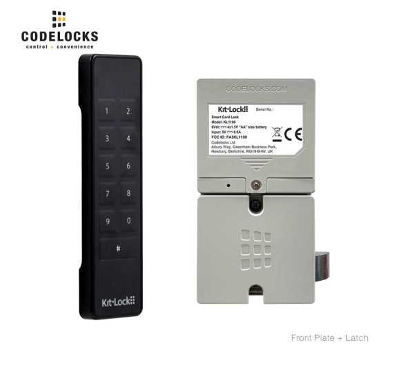 Codelocks KL1100 Optional Finish Electronic KitLock Keypad Locker Lock with Powered Latch For Cheap - Image 2
