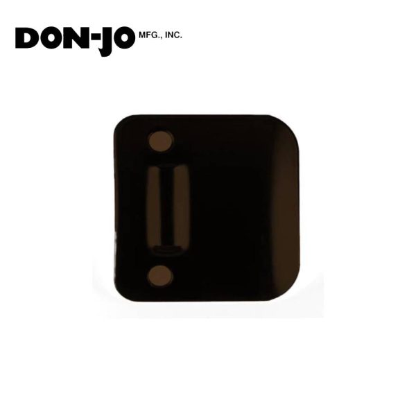 Don-Jo - D9175-DU - Extended Lip Dimple Strike 18 Gauge Steel 2-1 4 Height and 1-3 4 Width - DU (Duronodic Brown Coated) Sale - Image 2