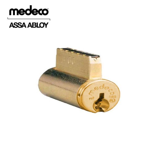 Medeco - 20200S1T-05-DLT - Olympus Cylinder General Lock Schlage with 6-Pin DL Keyway - 05 (Bright Brass) Hot on Sale - Image 2