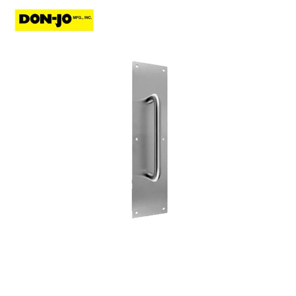 Don-Jo - 7117-630 - Pull Plate 4 Width and 16 Length with 10 CTC - 630 (Satin Stainless Steel Finish) Discount - Image 2