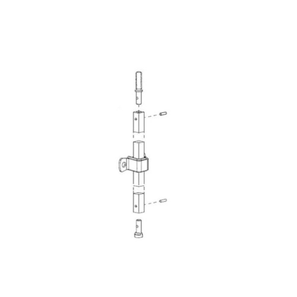 Von Duprin - 50513-US28 - Top Rod Kit - 9827 9857 - Satin Aluminum Clear Anodized Finish - Grade 1 Online now