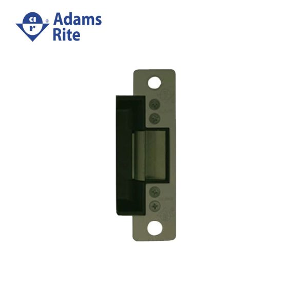 Adams Rite - 7100-310 - Door Electric Strike Standard Fail Secure and 4-7 8 X 1-1 4 Flat Faceplate with Radius Corners - 12VDC - 313 (Dark Bronze Anodized Aluminum) For Cheap - Image 2