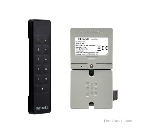 Codelocks KL1100 Optional Finish Electronic KitLock Keypad Locker Lock with Powered Latch For Cheap