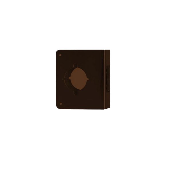 Don-Jo - 5K-BZ-CW - Wrap Around Plate with 22 Gauge Steel 4-3 4 Width and 5-1 2 Height - 2-3 4 Backset - BZ (Satin Bronze Finish-612) Online