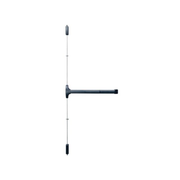 Detex - V50-HD-628-96-36x84 - Value Series Wide Stile Surface Vertical Rod Exit Device - Hex Dogging - 36- Satin Aluminum Clear Anodized on Sale - Image 2