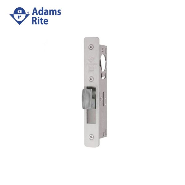 Adams Rite - MS1850SN-450 - ANSI Deadbolt Flat Hookbolt faceplate with 1-1 2 Backset and Hookbolt - 628 (Satin Aluminum Clear Anodized Finish) Online - Image 2