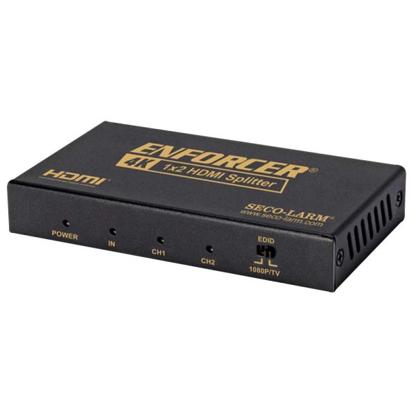 SECO-LARM MVD-AH12-01Q 4K HDMI Splitter with 2 HDMI Outputs on Sale