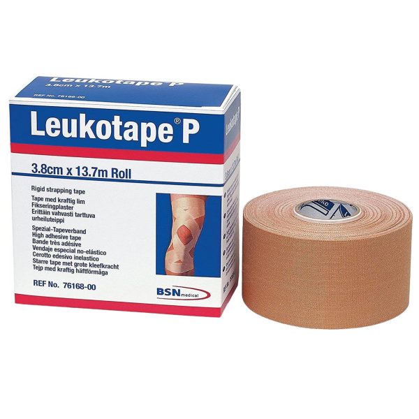 BSN Leukotape P Orthopedic Corrective Tape 76168 - Zinc Oxide Adhesive, NonSterile, Beige - 12 to 24 Yard Length, 1 1 2  x 15 Yard, One Roll Online