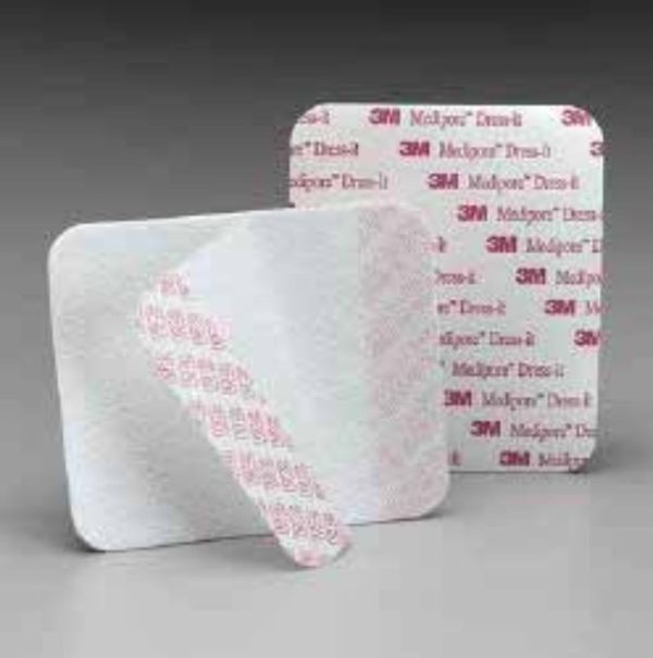 3M Medipore Dress-It 2957 - Dressing Cover or Retainer,  Hypoallergenic Soft Cloth, White, Water Resistant, Latex-free, Pre-Cut - 5 7 8  x 11 , Box of 25 Online now