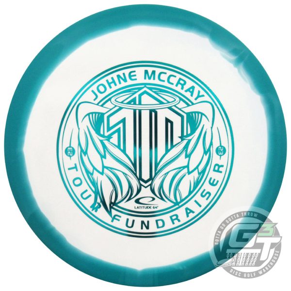 Latitude 64 Limited Edition 2023 Team Series JohnE McCray Gold Orbit Fuse Midrange Golf Disc For Cheap